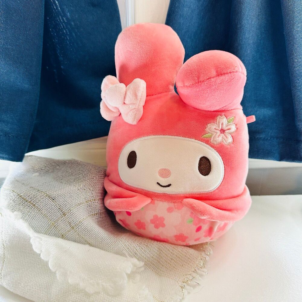 Squishmallows 9 inch Sanrio Hello Kitty Spring My Melody